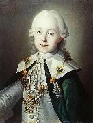 unknow artist, Portrait of Paul of Russia dressed as Chevalier of the Order of St. Andrew